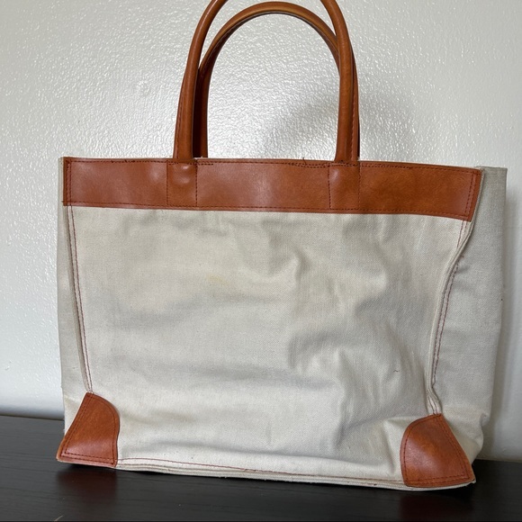 Emilio Pucci Vintage Book Bag Canvas Tote - Picture 5 of 9